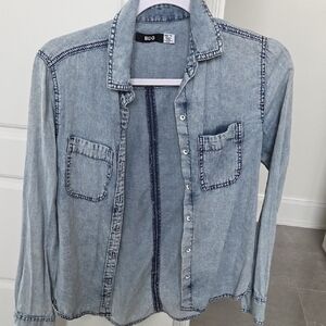 BDG Light Blue Button Down Shirt